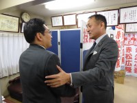 03_赤松広隆候補選挙事務所 訪問 (1)